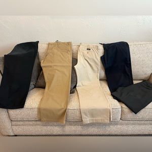 Men’s Banana Republic and Adidas Pants